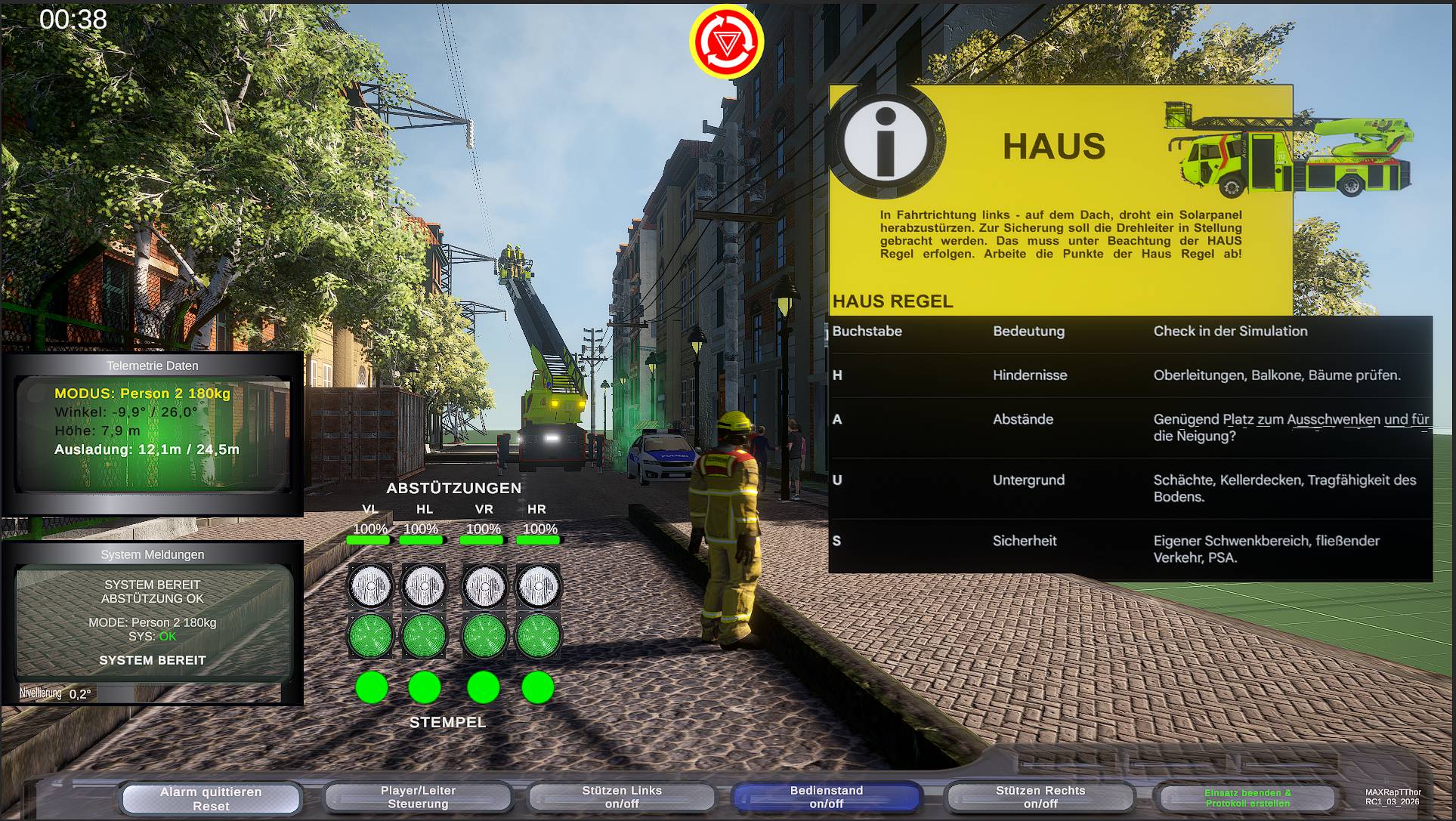 Laengsneigung Schieflage